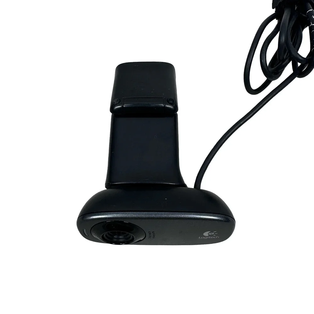 Logitech V-U0015 USB Webcam Black Gray Video Camera 860-000259 Built-in Mic